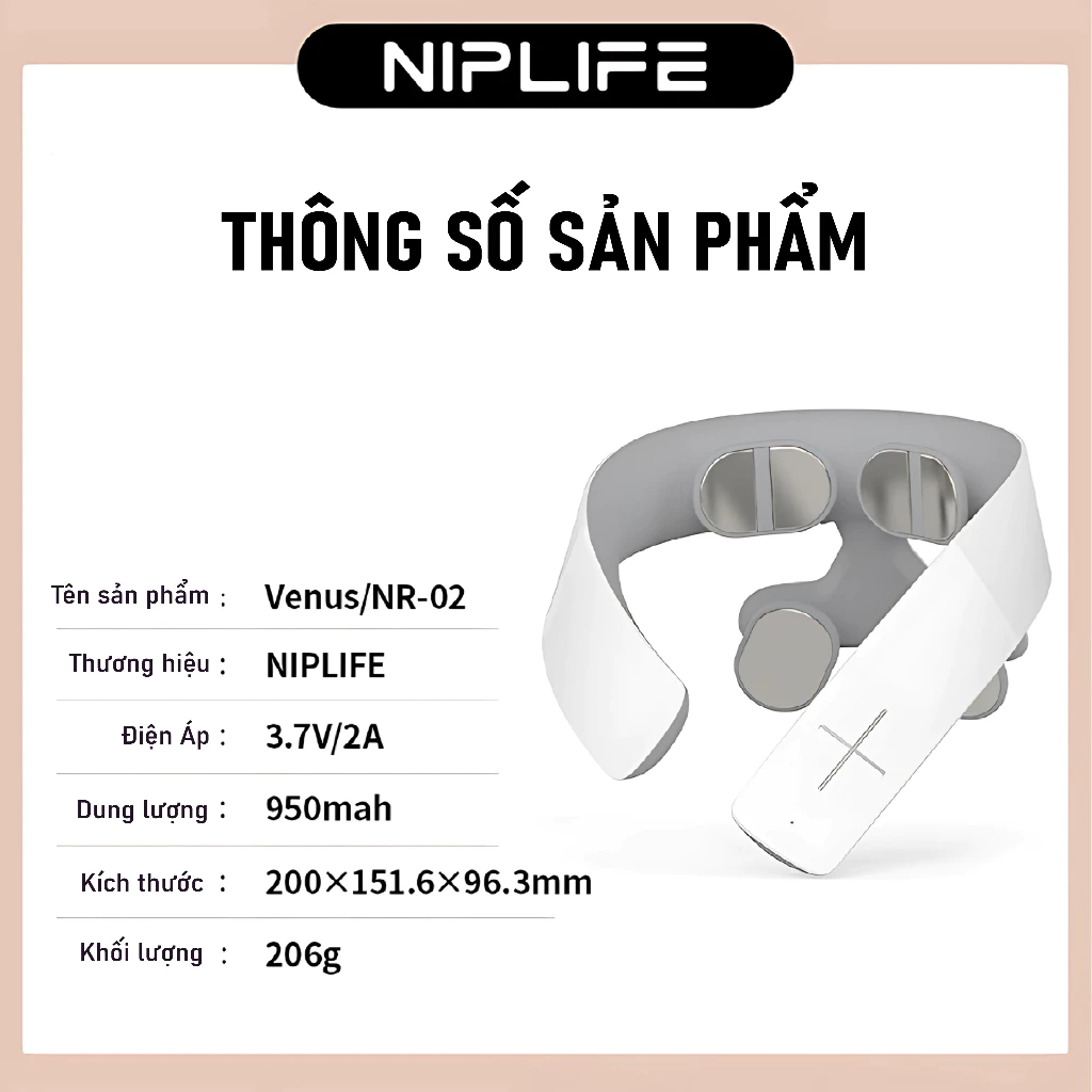 Máy massage cổ vai gáy NR-02 - Ảnh 8