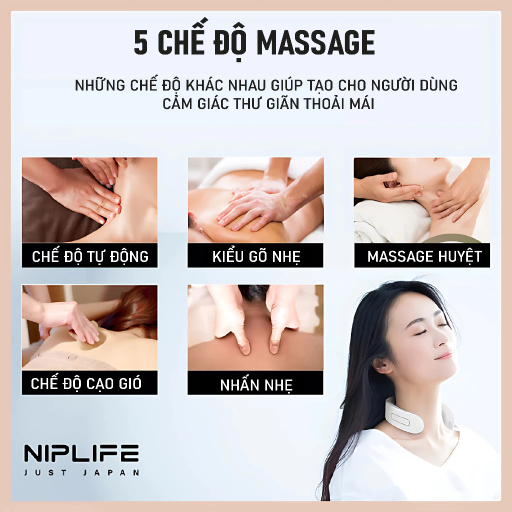 Máy massage cổ vai gáy NR-01 - Ảnh 8