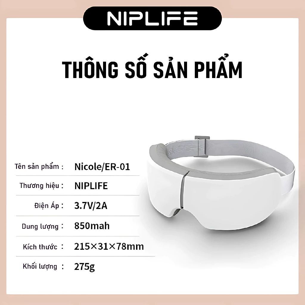 Máy massage mắt ER-01 - Ảnh 9