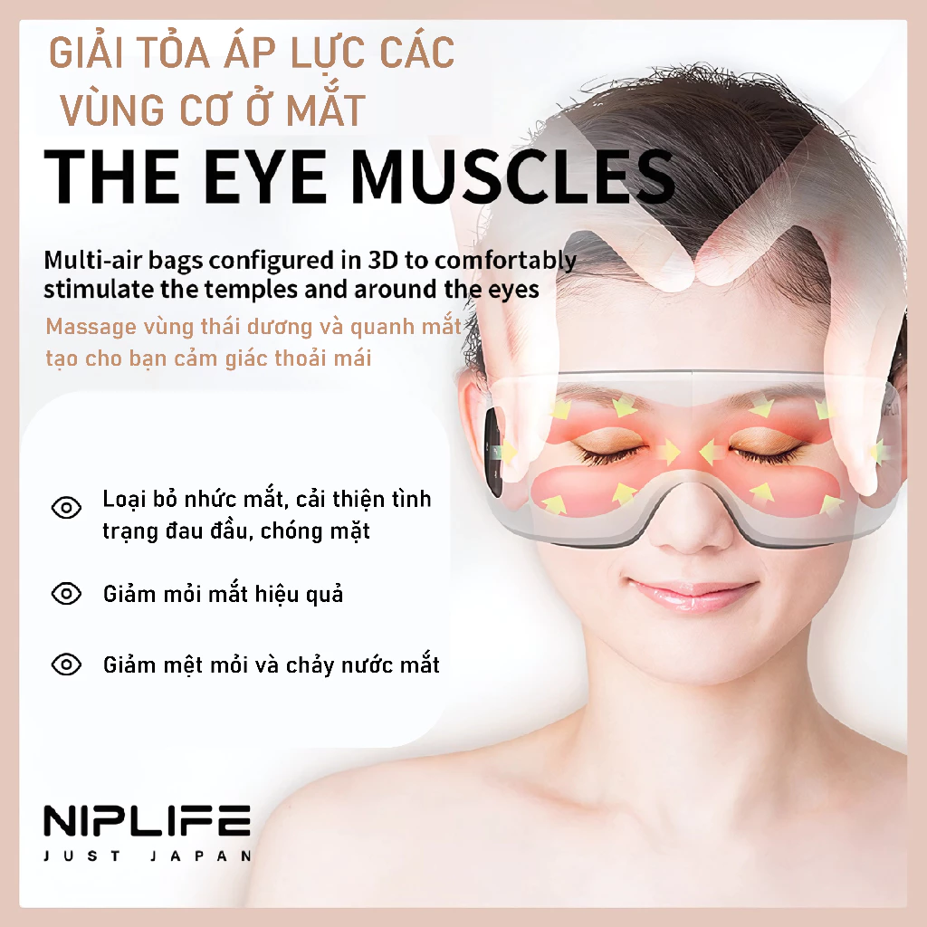 Máy massage mắt ER-01 - Ảnh 6