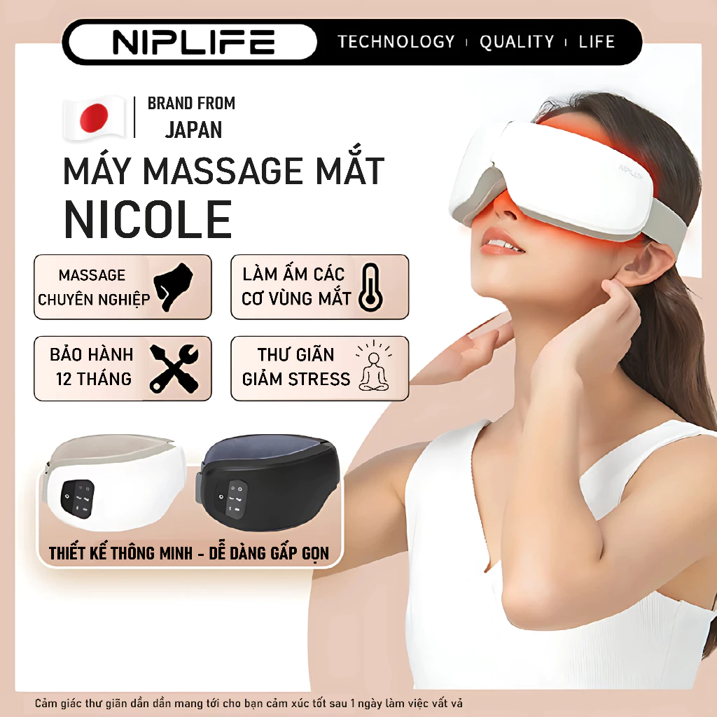Máy massage mắt ER-01 - Ảnh 8