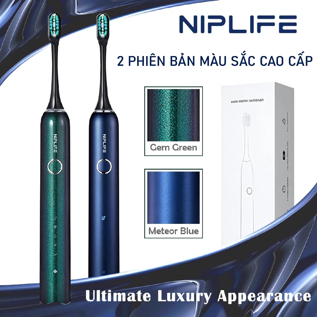 Bàn chải điện ET-04-blue/green - Ảnh 4