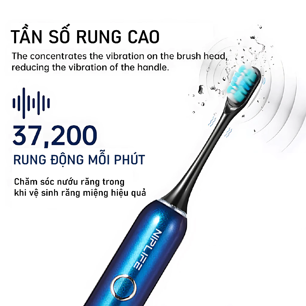Bàn chải điện ET-04-blue/green - Ảnh 6