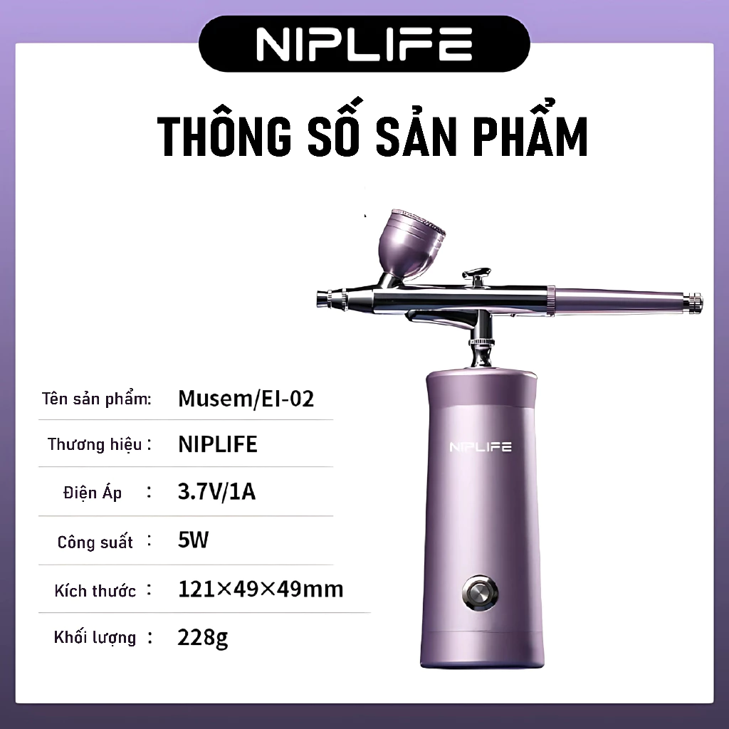 Chăm sóc da mặt EI-02-Red/Purple - Ảnh 8