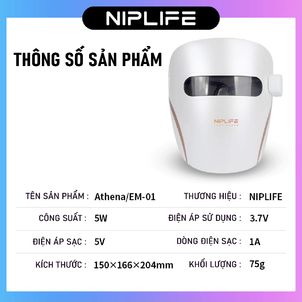 Máy massage mặt EM-01 - Ảnh 8