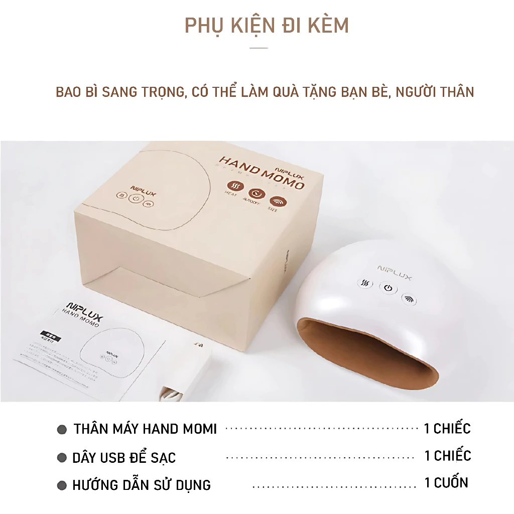 Máy Massage Tay Cao Cấp Niplife HANDMOMI - Ảnh 9