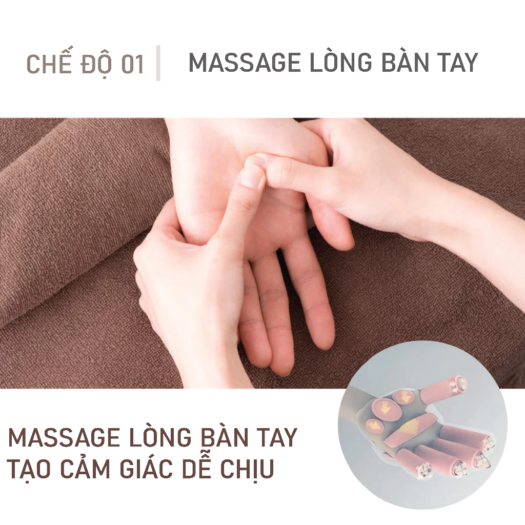 Máy Massage Tay Cao Cấp Niplife HANDMOMI - Ảnh 7