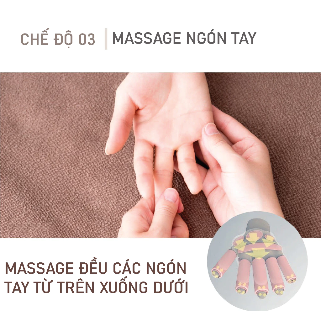 Máy Massage Tay Cao Cấp Niplife HANDMOMI - Ảnh 3