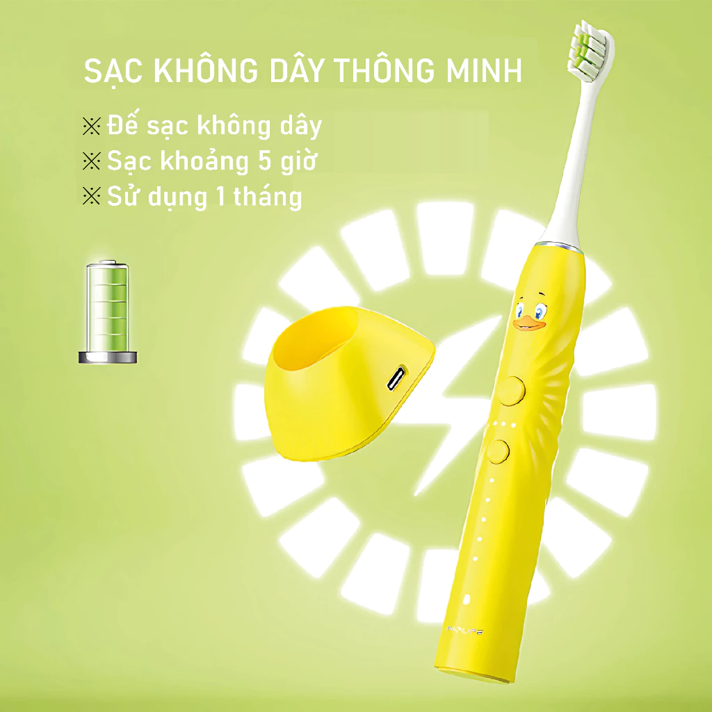 Bàn chải điện NIPLIFE MINIGO - Ảnh 10
